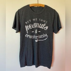 Buy Me Some Peanuts & Crackerjacks baseball Tshirt - Small